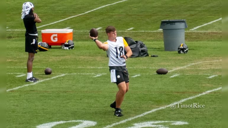Featured image for Steelers Rookie QB Will Howard Sidelined by Finger Injury