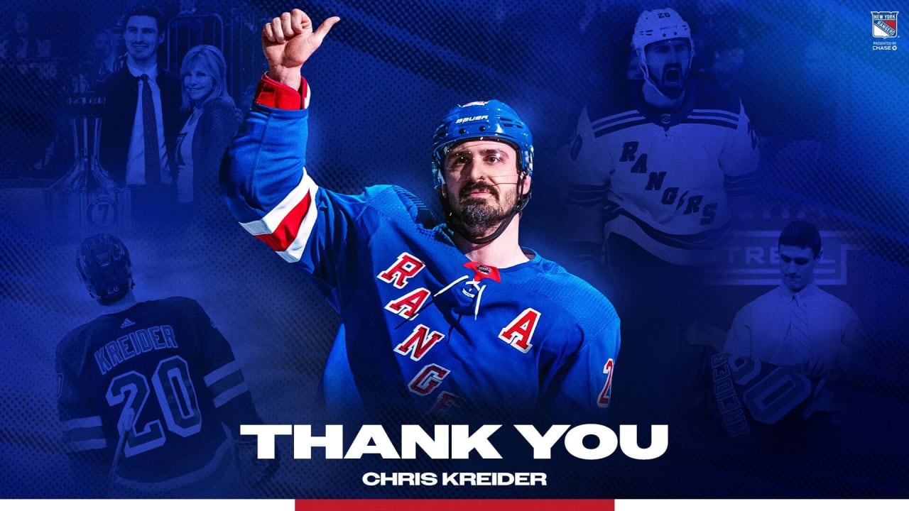 Featured image for Ducks Acquire Chris Kreider in Trade Deal