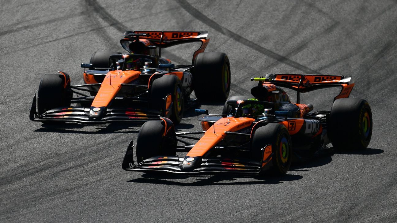 Featured image for Norris Leads Austrian GP as Verstappen Slumps in Qualifying