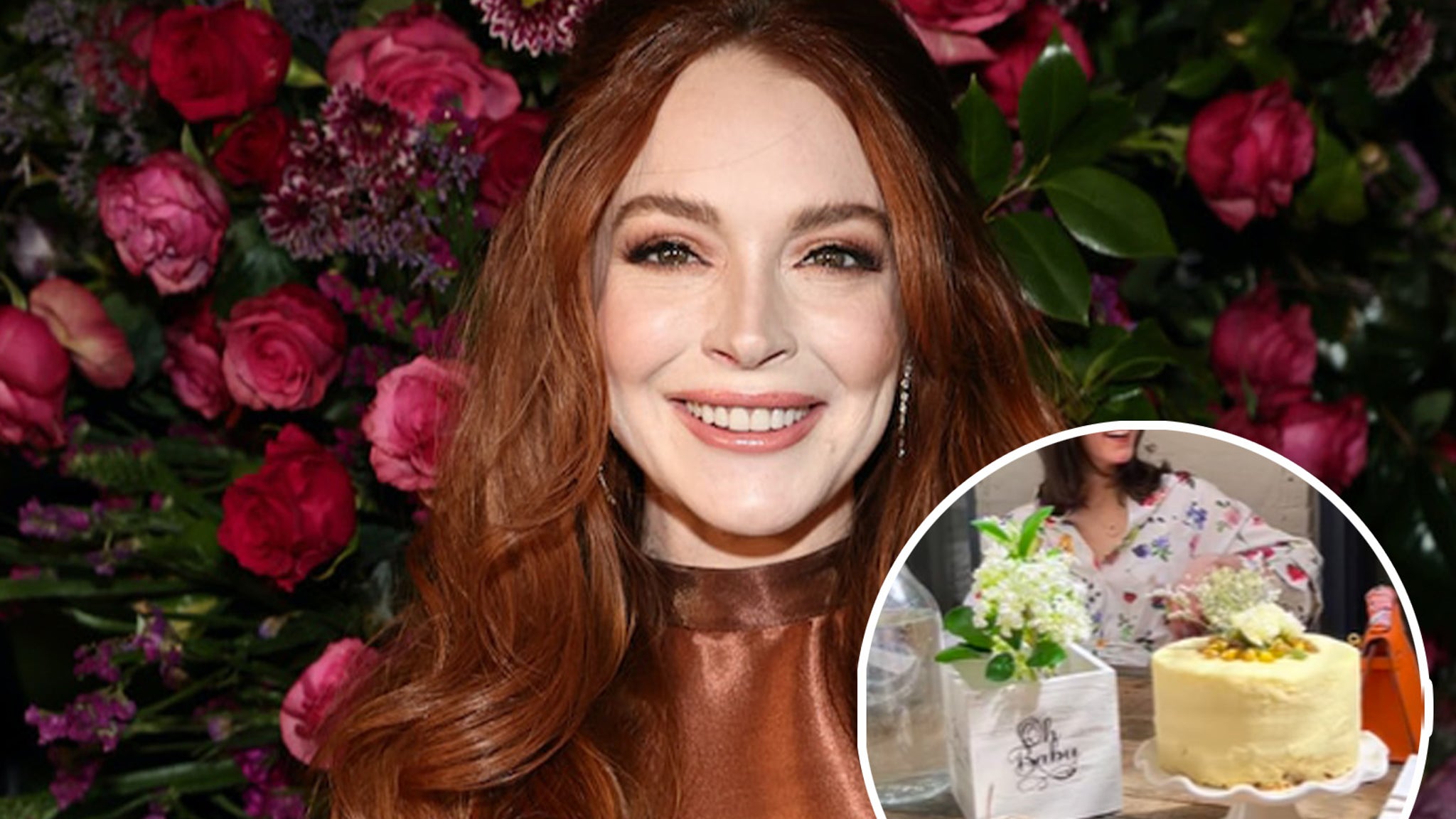 Lindsay Lohan's Joyful Baby Shower Celebration with Loved Ones.