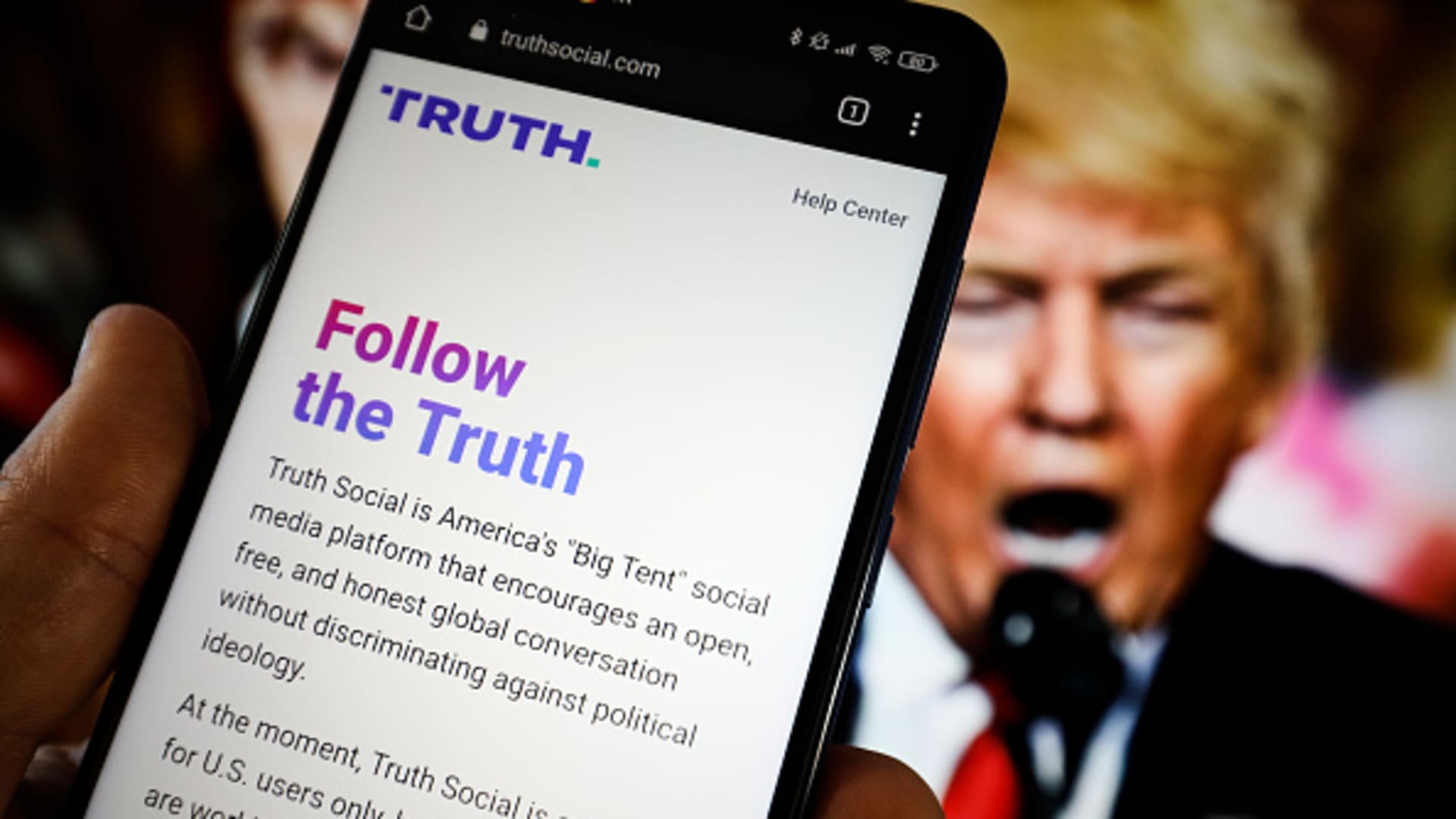 "Trump's Truth Social Faces Stock Volatility Amid Skepticism and Losses"
