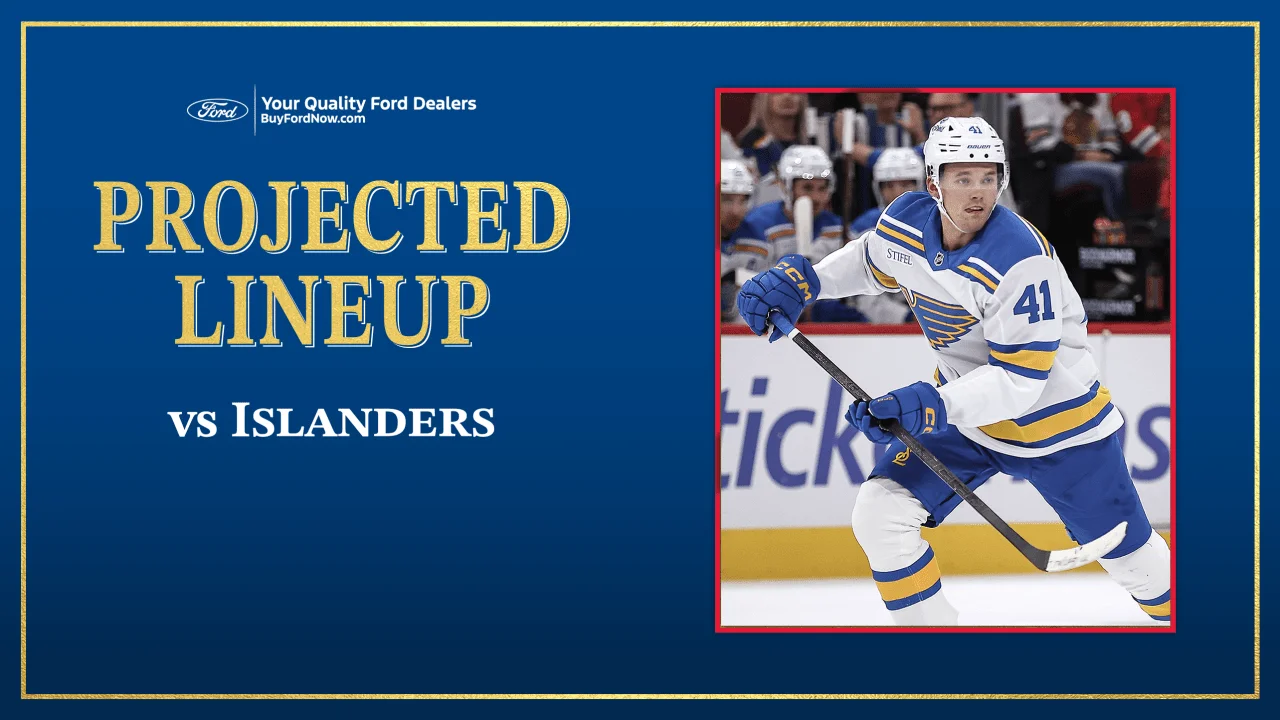 Blues Call Up Lindstein, Parayko Returns for Islanders Clash