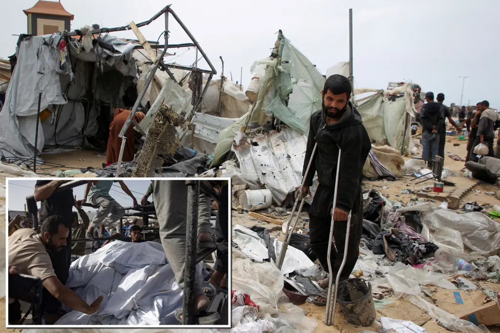 "Israel Blames Hamas for Deadly Rafah Fire Amid Rising Pressure on Biden"