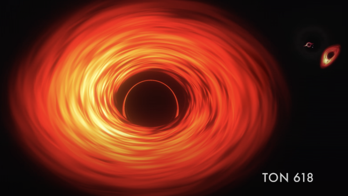 NASA's Stunning Black Hole Animation.