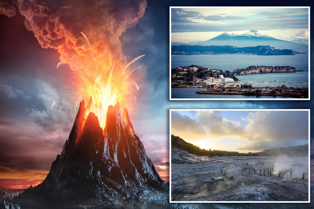 Italy's Restless Supervolcano Nears Breaking Point, Experts Warn.