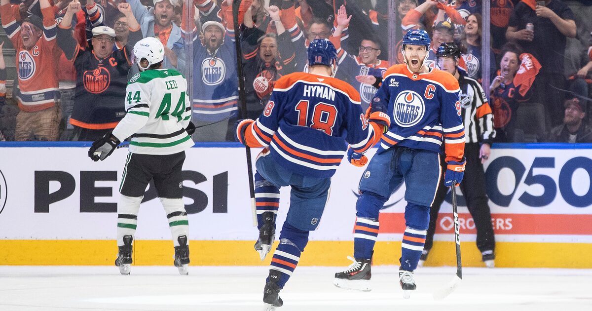 Featured image for Oilers Dominate Stars in Game 3 as Dallas' Struggles Persist