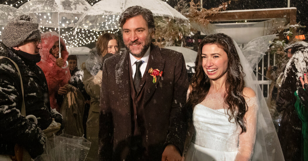 Featured image for 'How I Met Your Mother' Star Josh Radnor Ties the Knot in Winter Wonderland Wedding