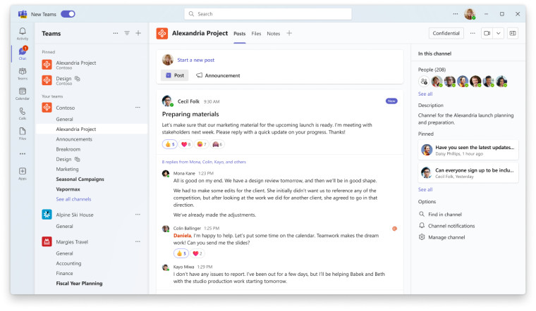 Featured image for Microsoft Teams Enhances Collaboration with Revamped Channels and Archiving Support