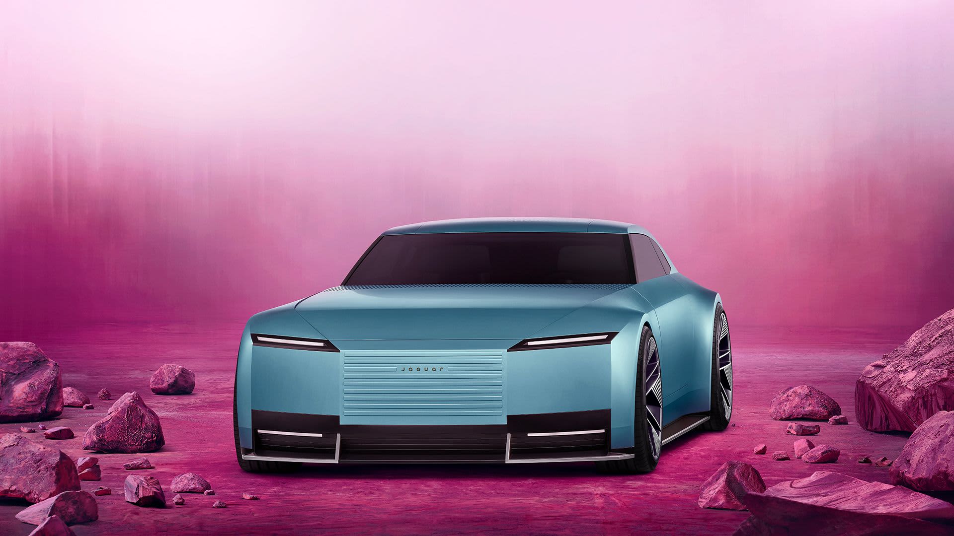 Jaguar Unveils Bold Pink Type 00 Concept Amid Rebrand