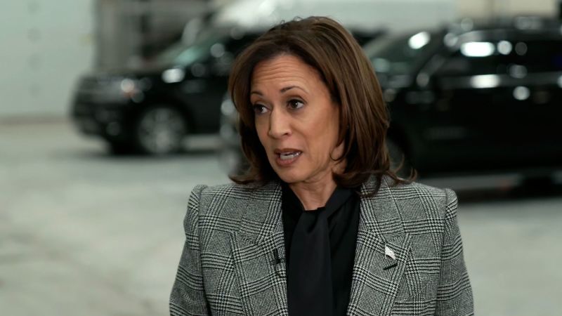 "Vice President Harris Blames Trump for Overturning Roe v. Wade in Nationwide Tour Kickoff"