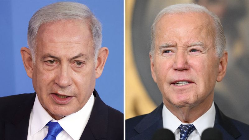 "Biden-Netanyahu Relationship: Strained Dynamics and Political Pressures"