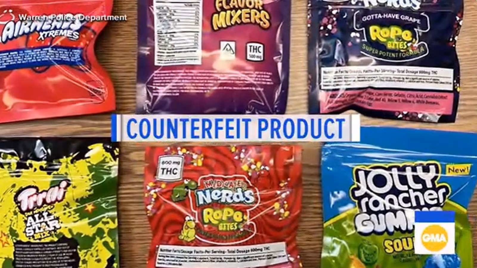 Featured image for Police Warn of THC-Laced Fake Snacks Ahead of Halloween