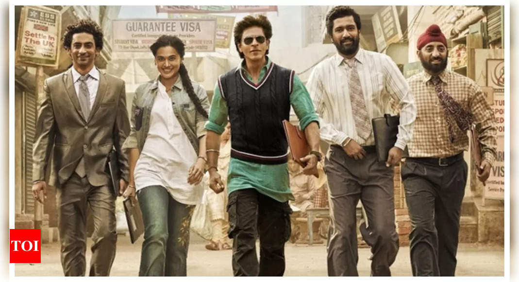 Featured image for "Dunki Day 9: Shah Rukh Khan's Film Sees Dip but Crosses Milestones with Rs 167 Crore Domestic and ₹320 Crore Worldwide"