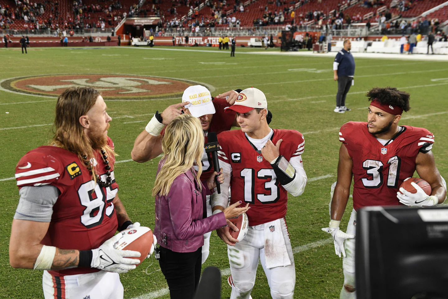 Featured image for NFL Fines Nick Bosa $11K for MAGA Hat Violation