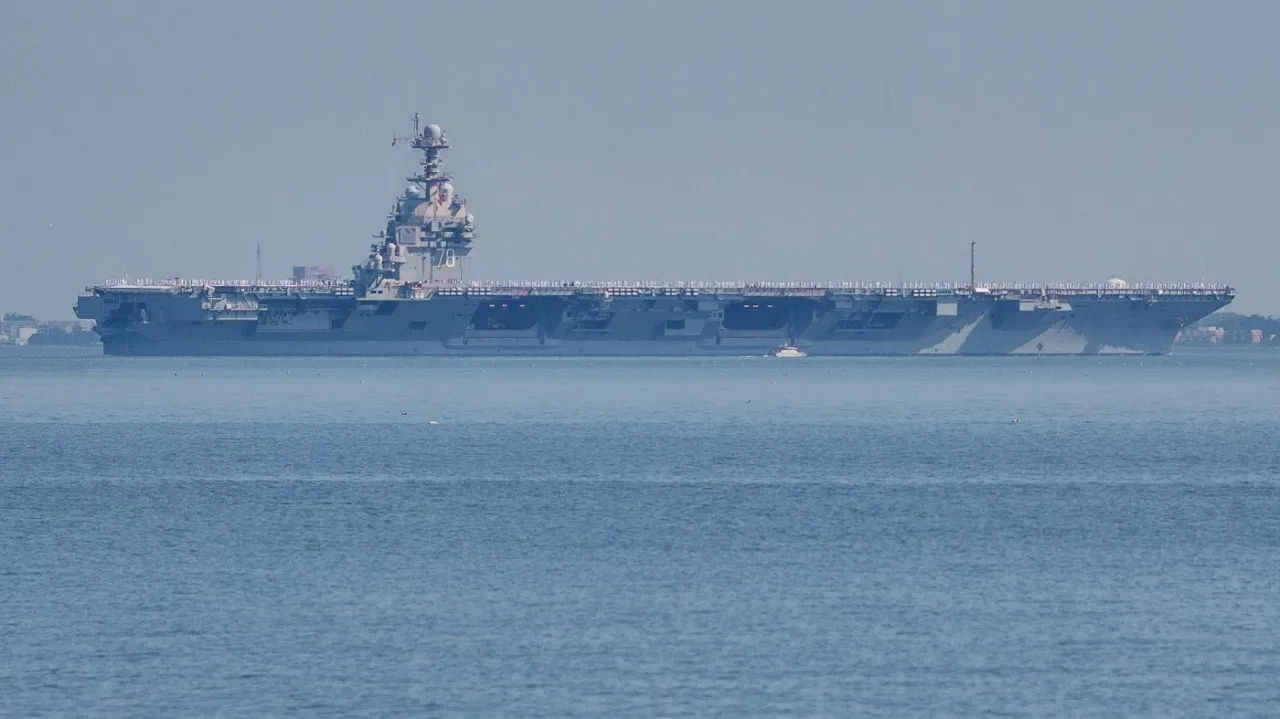 Featured image for US Aircraft Carrier Group Deploys Near Latin America Amid Regional Tensions