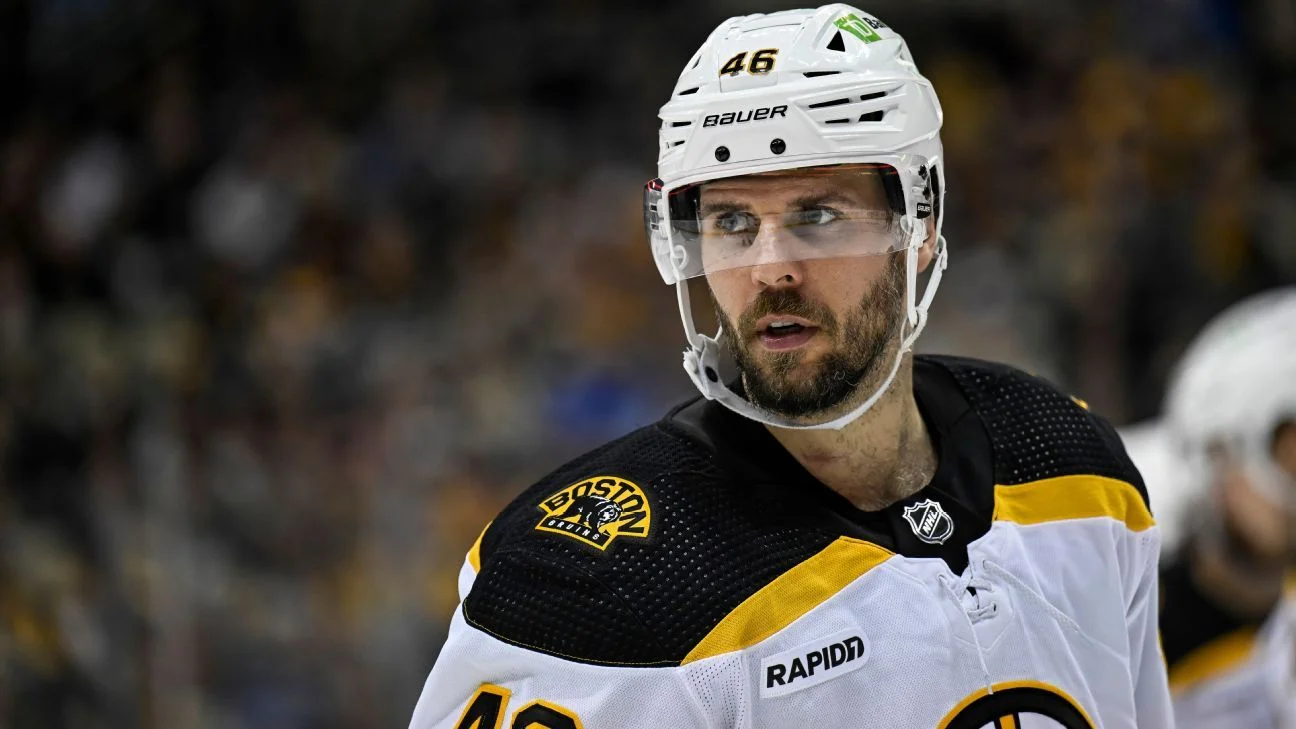 Bruins' Krejci's Playoff Status Uncertain After Regular Season Shutdown