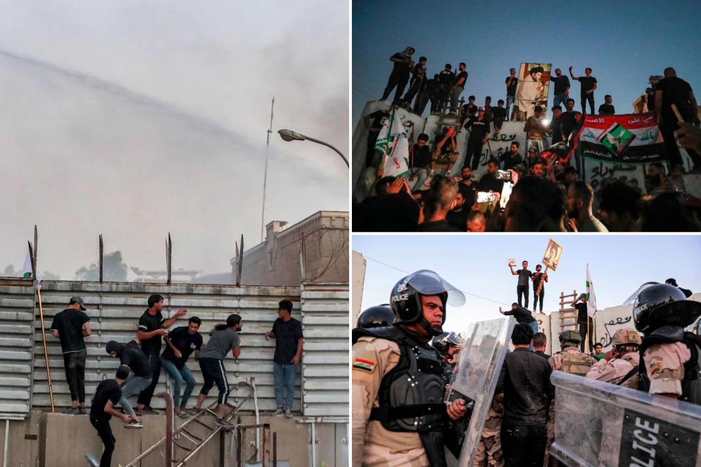 Featured image for "Controversial Quran Burning Sparks Protest at Swedish Embassy in Baghdad"