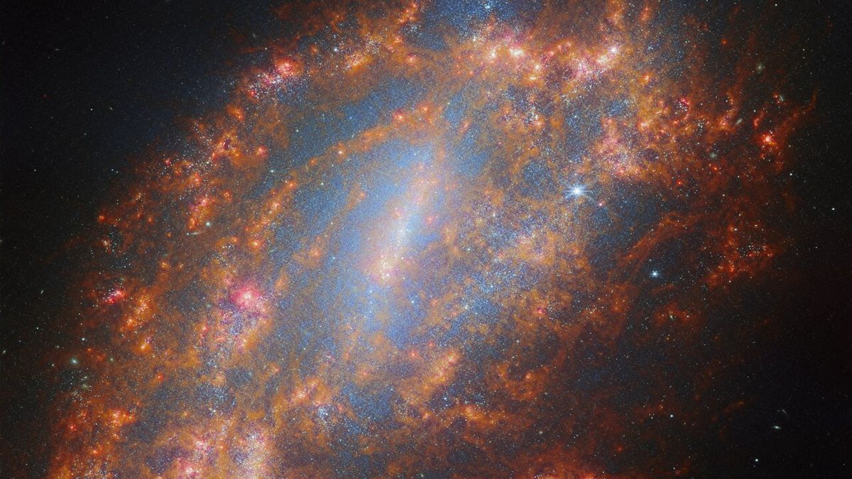 Featured image for "Exploring the Infrared Skeleton: JWST's Breathtaking Images of Galaxies"