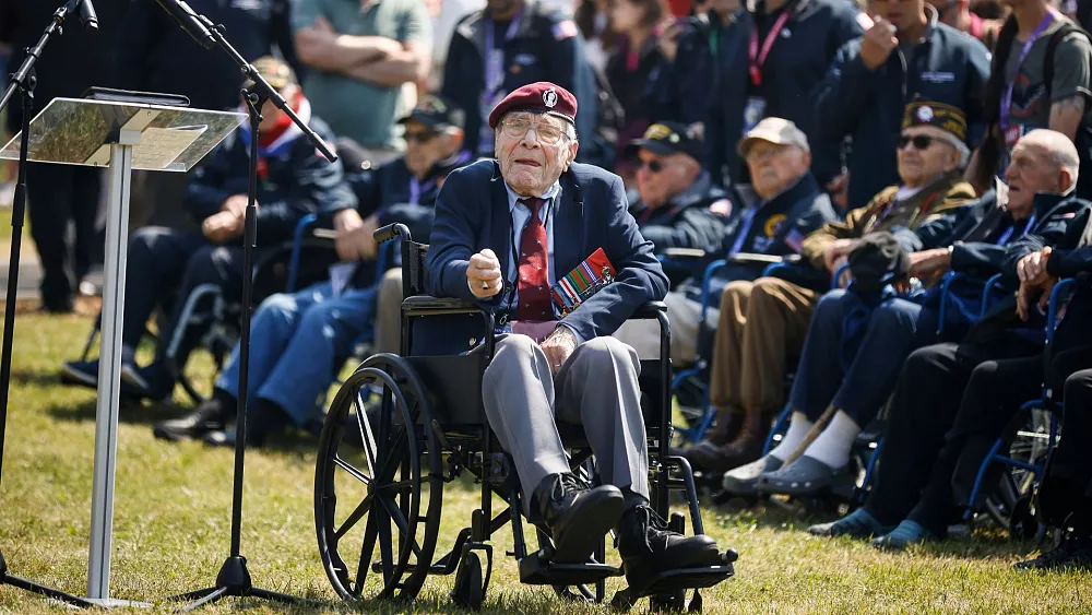 D-Day veterans commemorate anniversary with reflection and remembrance.