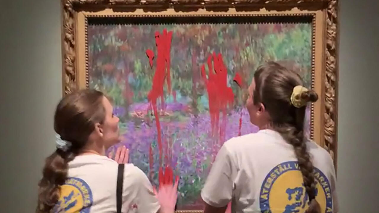 Featured image for Climate Activists Vandalize Monet Painting in Stockholm Museum