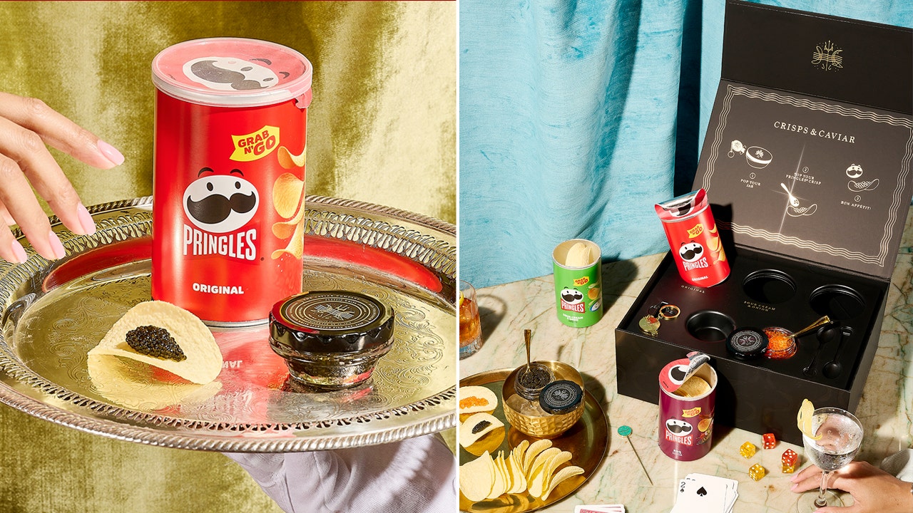 Featured image for "Pringles and The Caviar Co. Collaborate on Luxurious $140 'Crisps and Caviar' Box"