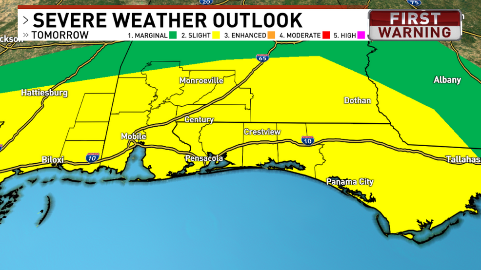 Severe storms threaten multiple regions in Texas and Florida.