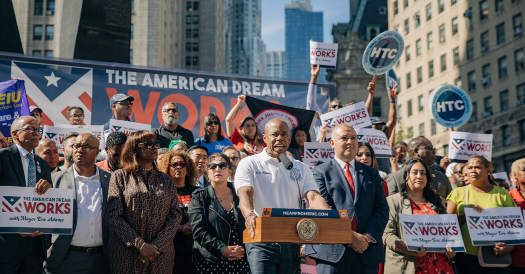 "New York Leaders Demand Immediate Action from Biden on Migrant Crisis"