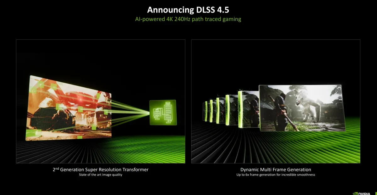 NVIDIA Unveils DLSS 4.5 with Enhanced Frame Generation and Image Quality at CES 2026