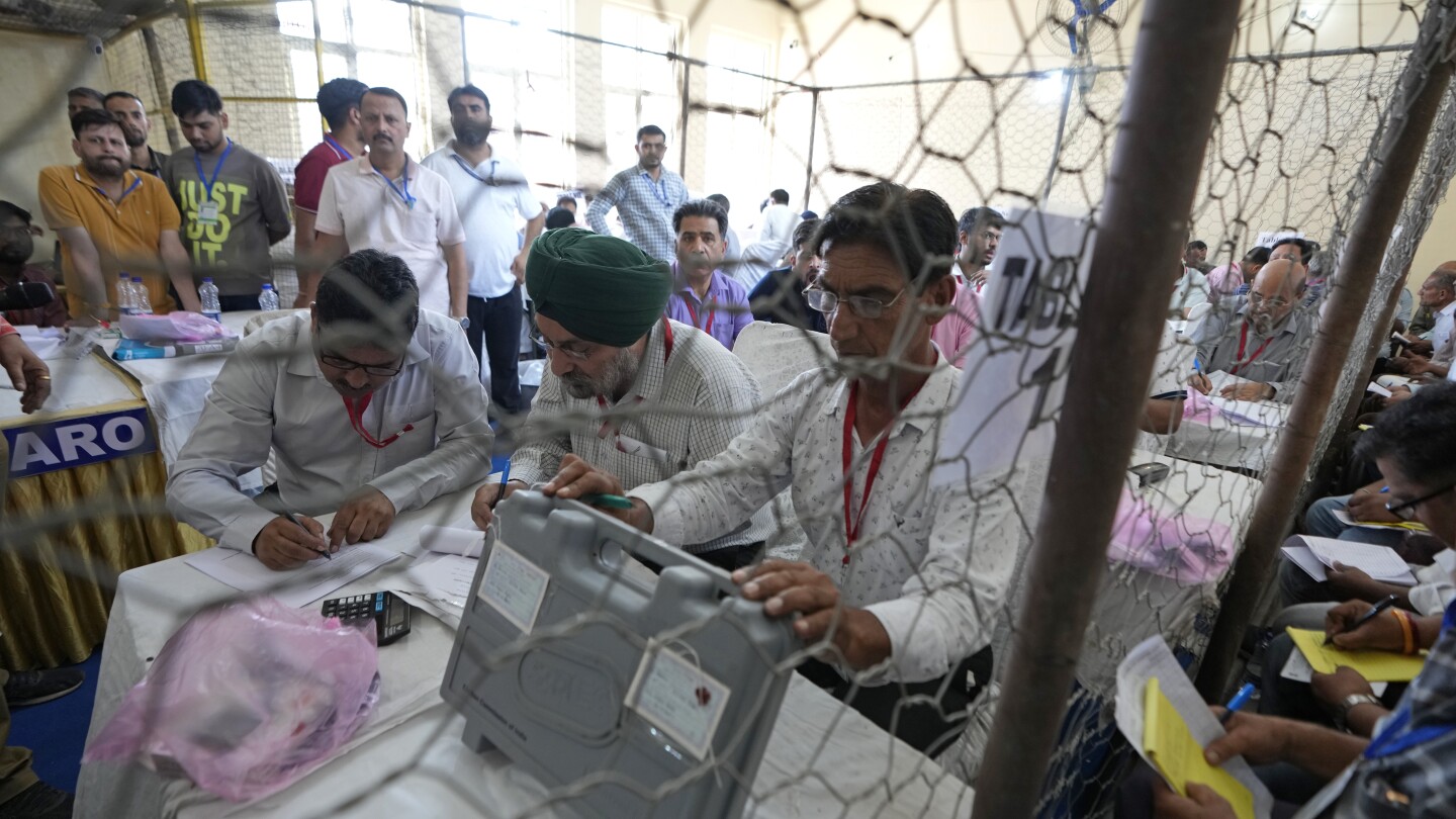 Modi's BJP Leads in Early India Election Results, Opposition Gains