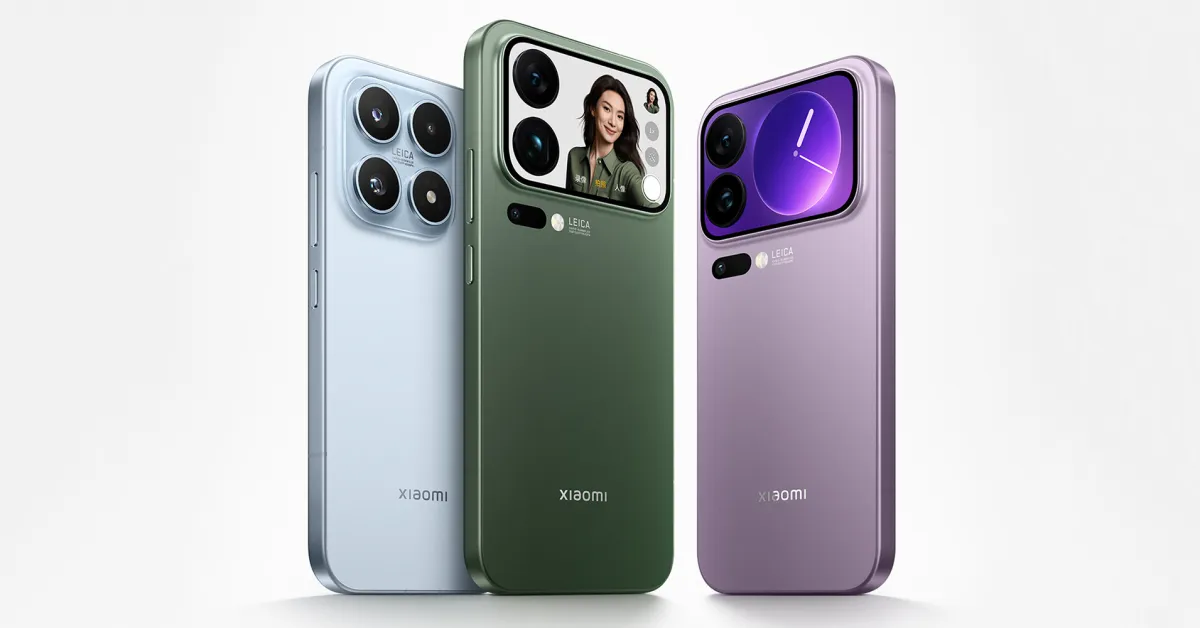 Featured image for Xiaomi 17 Series Launches with Dual Screens and Massive Battery