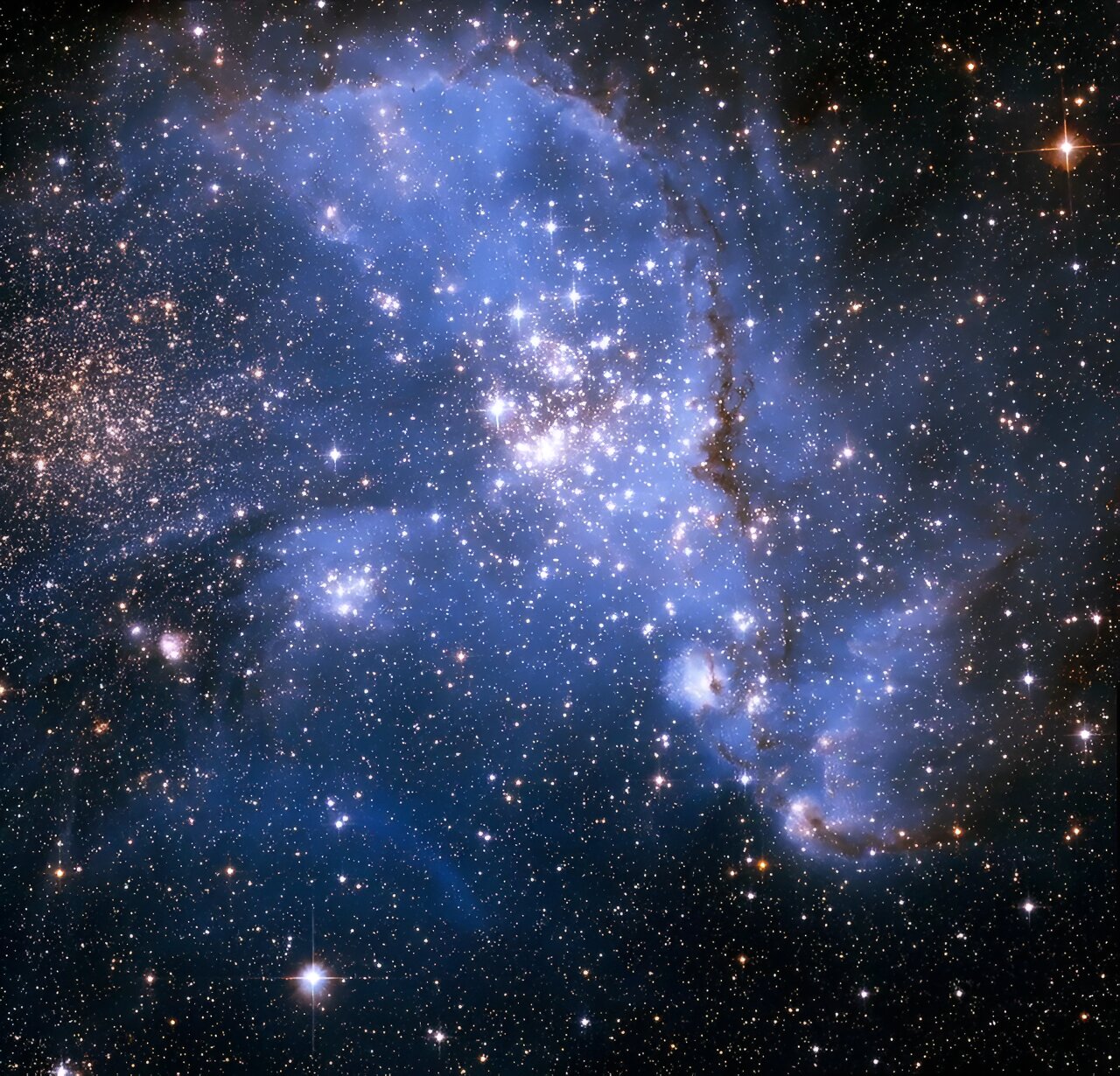 Featured image for "Magnetic Massive Stars Spotted Beyond Our Galaxy for the First Time"