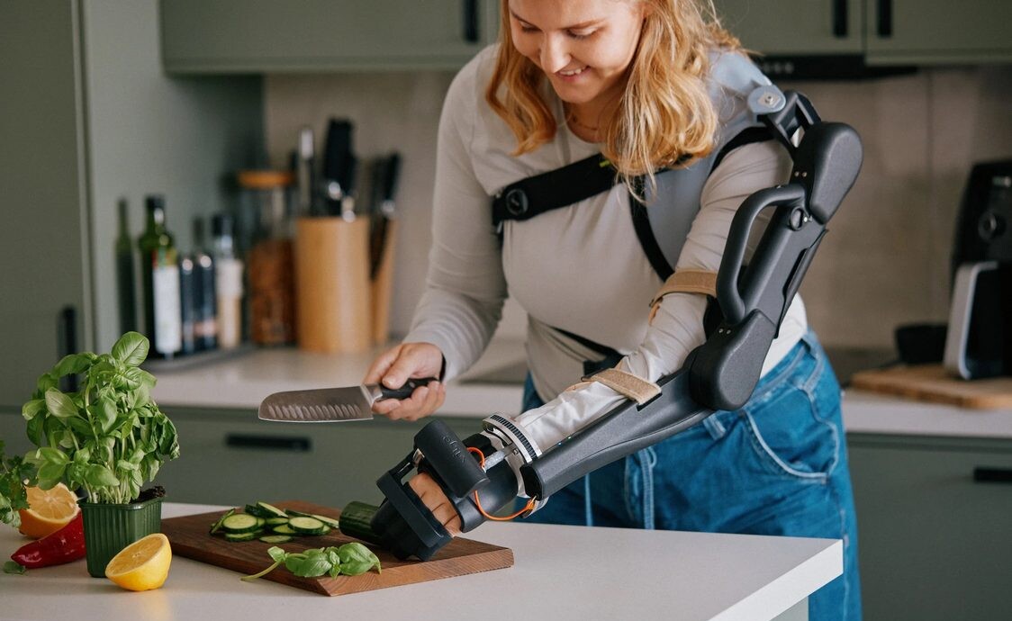 Featured image for First Arm Exoskeleton Restores Independence for Stroke Patients