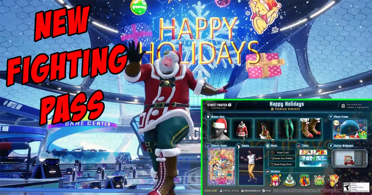 Street Fighter 6: Holiday Makeover, DLC Updates, and Server Maintenance for Outfit 3