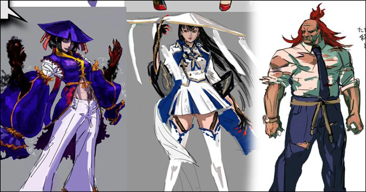 Featured image for "Street Fighter 6 Director Reveals Over 30 Scrapped Costume Designs for Akuma, Ed, A.K.I., and Rashid"