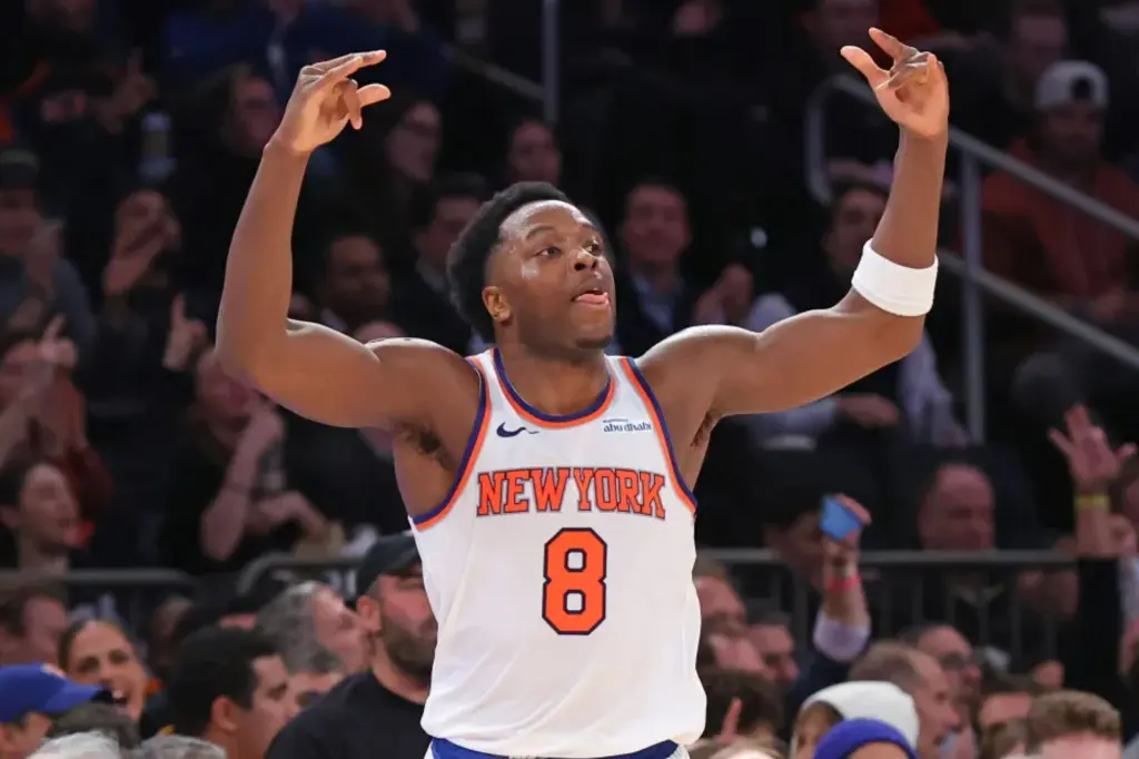 Featured image for OG Anunoby's Stellar Defense Leads Knicks to Victory Over Hornets