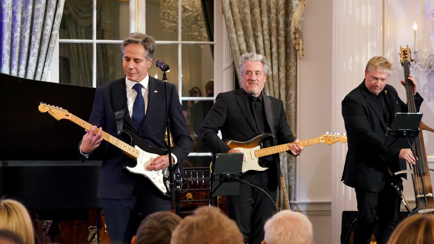 "Secretary Blinken's Rockstar Diplomacy: Music Unites Nations"