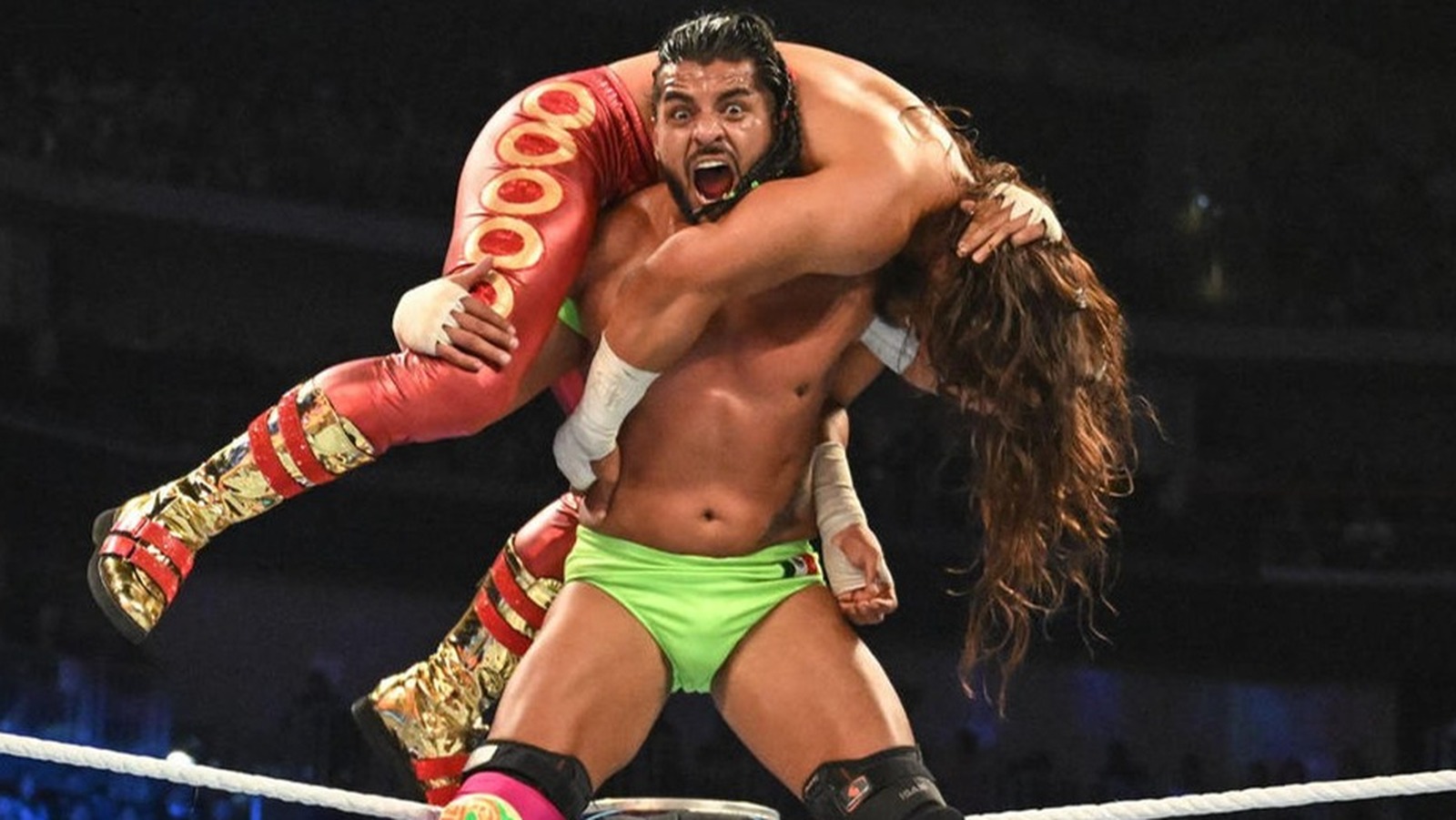 Featured image for "Latino Superstars Dominate WWE Money in the Bank Qualifiers and Call Out Rivals"