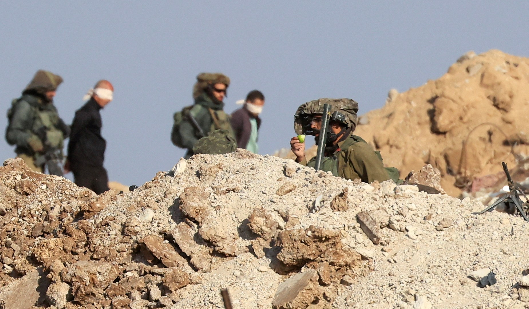 Israeli Forces Detain and Humiliate Palestinians in Gaza