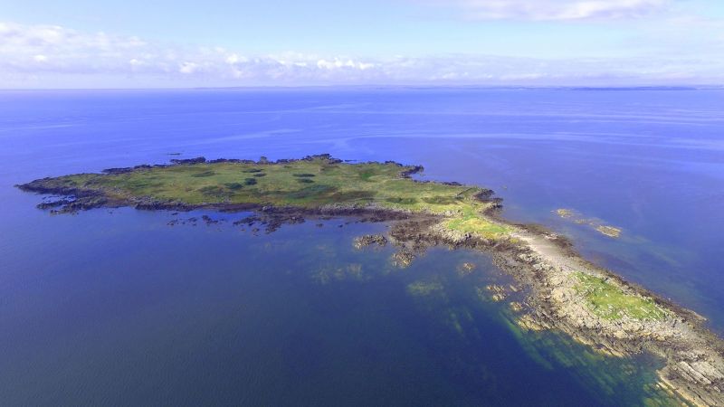 Own an uninhabited Scottish island for £150,000.