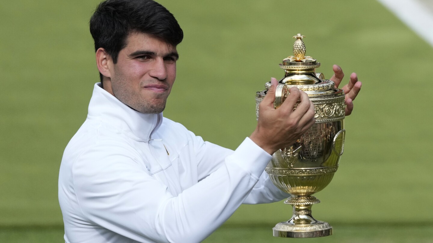 Carlos Alcaraz Defeats Djokovic to Win Wimbledon and Claim 4th Slam at 21