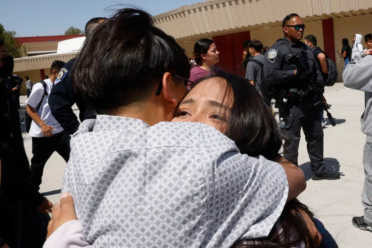 Shooting at Northeast Las Vegas Middle School