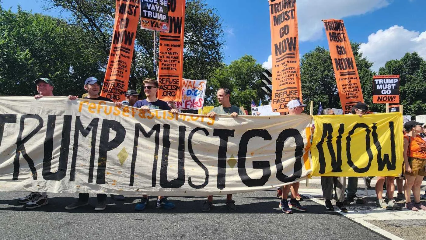 Protests Erupt in D.C. Against Federal Takeover and Crackdowns
