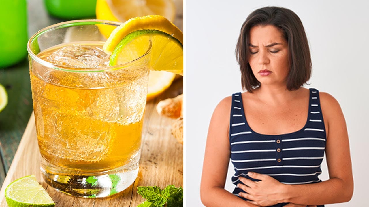Featured image for The Truth About Ginger Ale's Ability to Cure Nausea and Upset Stomach, According to Experts