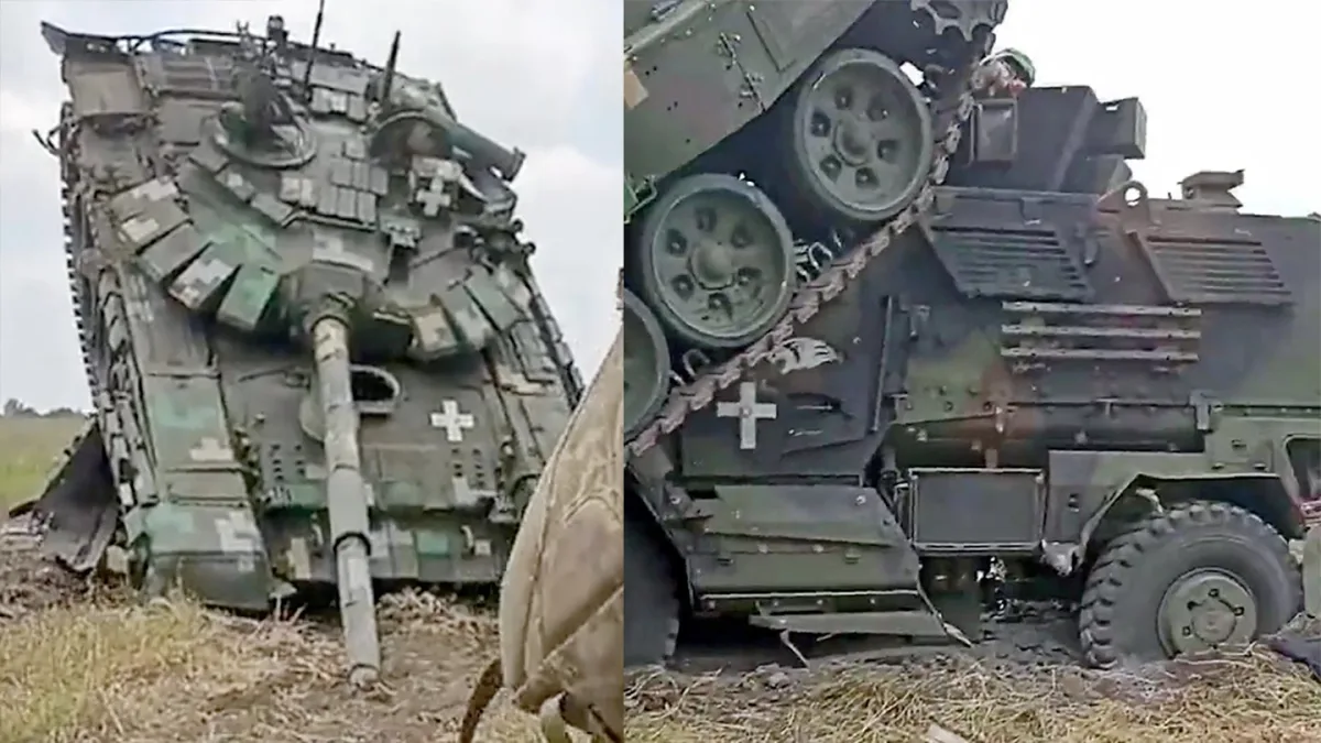 Russian Military Victories in Ukraine: Tank Battles and Helicopter Resilience.