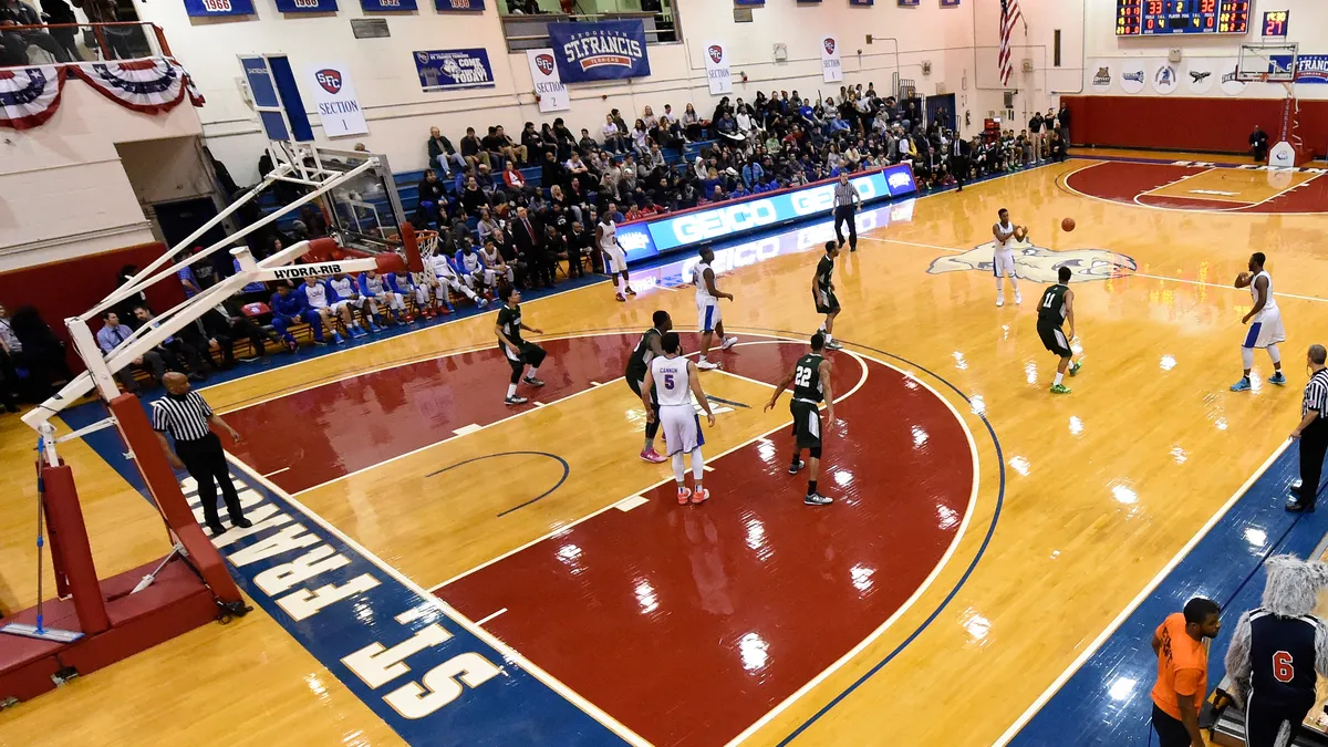 Featured image for St. Francis College cuts Division I sports program.