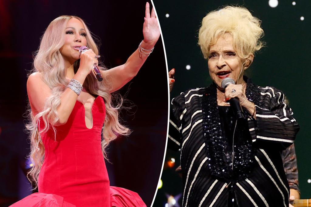 Featured image for Mariah Carey's Gesture of Congratulations to Brenda Lee for No. 1 Holiday Hit