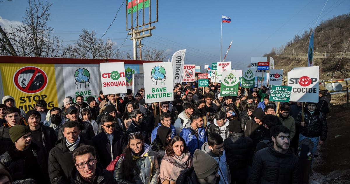 Azerbaijan tightens grip on Nagorno-Karabakh, blocks key road.