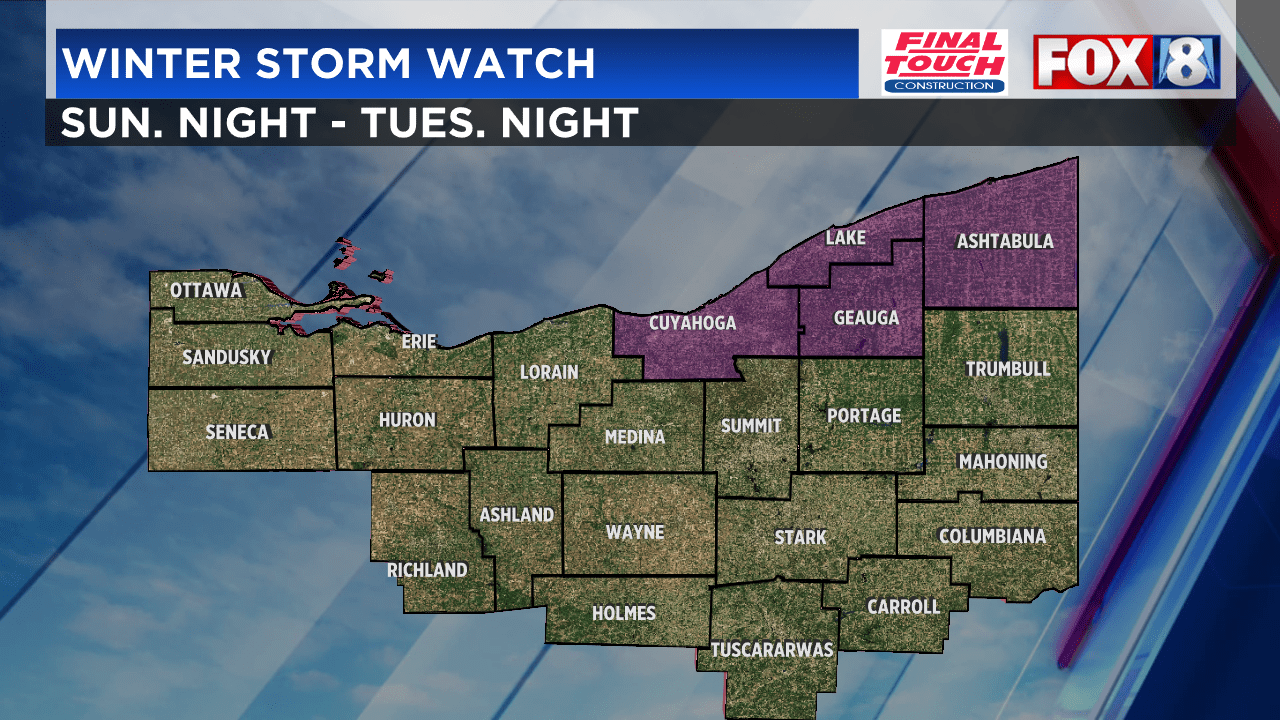 Winter Storm Watch and Chilly Weekend: ALERTS Activated for Northeast Ohio