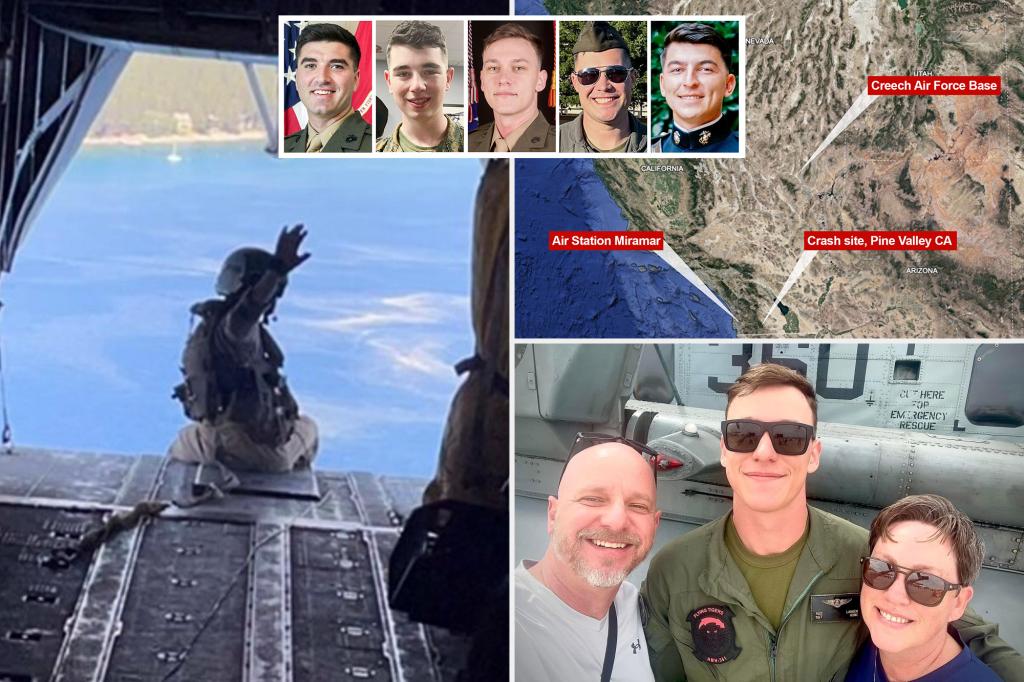 Featured image for "Tragic Loss: 5 Marines and Captain Killed in California Helicopter Crash"