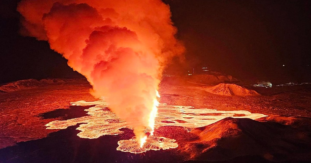 "Recurring Eruptions: Iceland's Volcano Spews Lava for the Third Time"